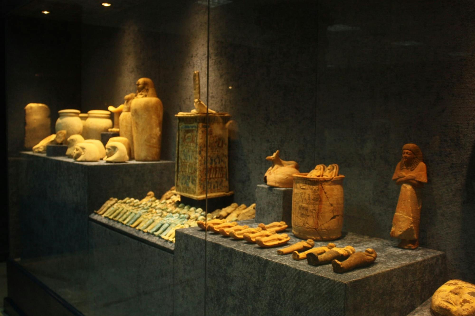 Altägyptische Artefakte im Archäologischen Museum von Matrouh