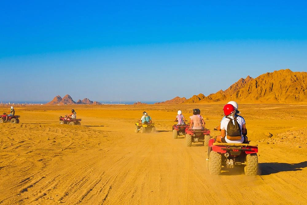 Sharm El Sheikh quad bike desert