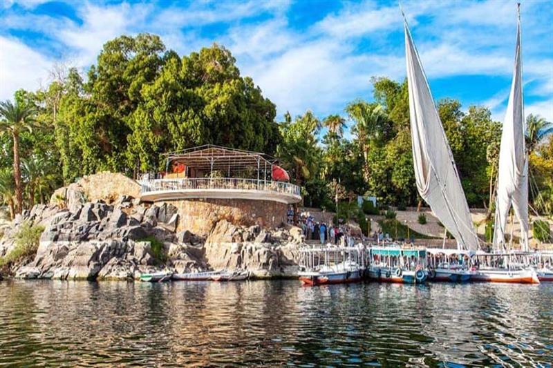 Barca a vela sul Nilo ad Assuan