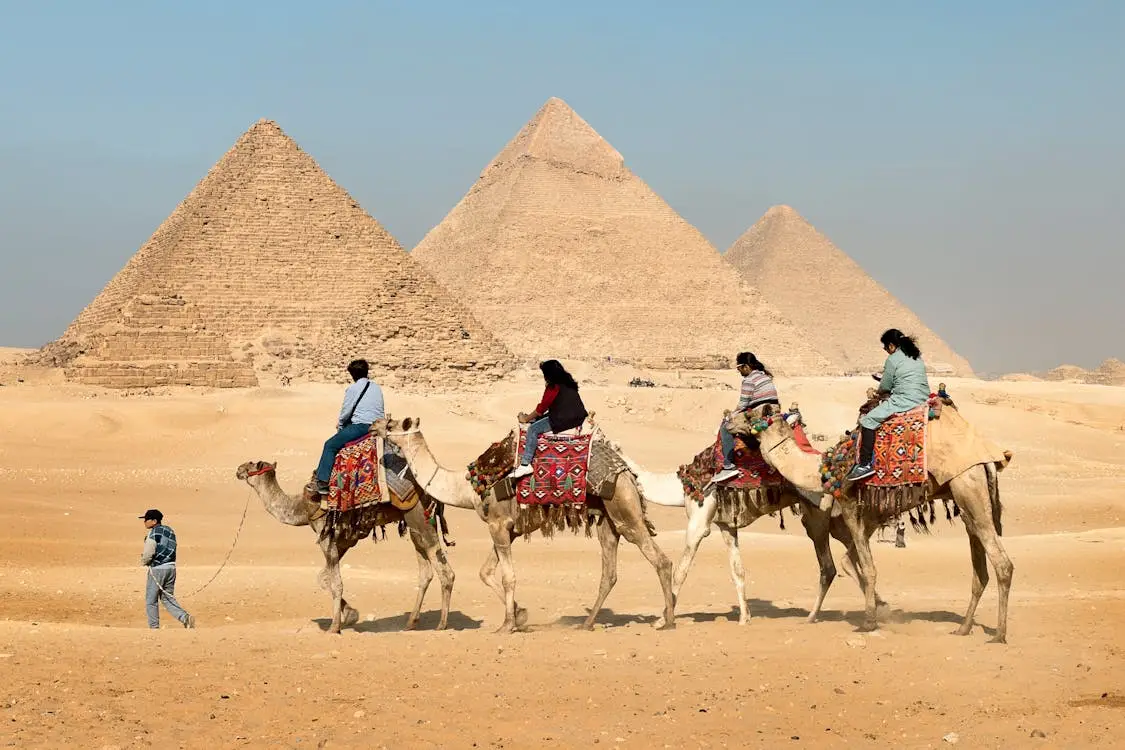 Camel Ride at Giza Pyramids