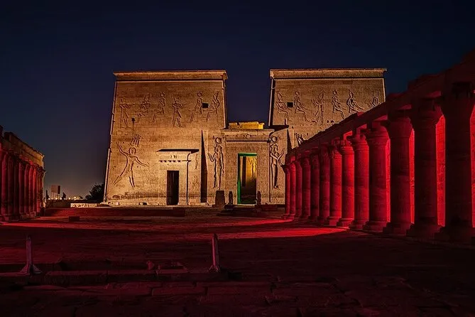 Philae Temple Sound and Light Show Tour in Aswan