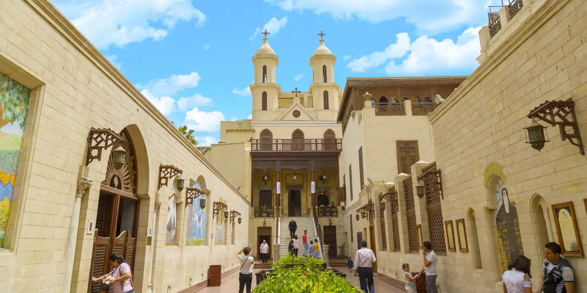 Luxor to Cairo Flight Hanging Church Tour