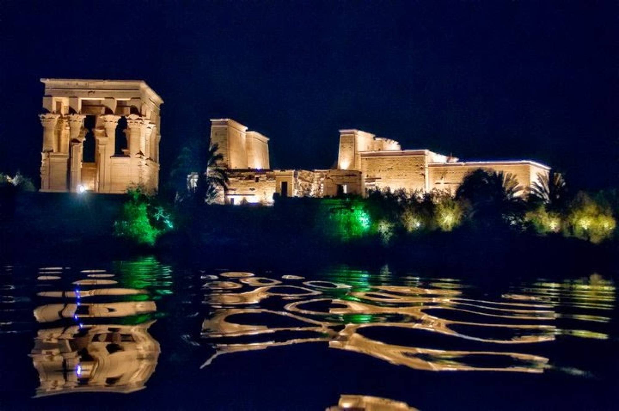 Aswan Philae Temple night tour