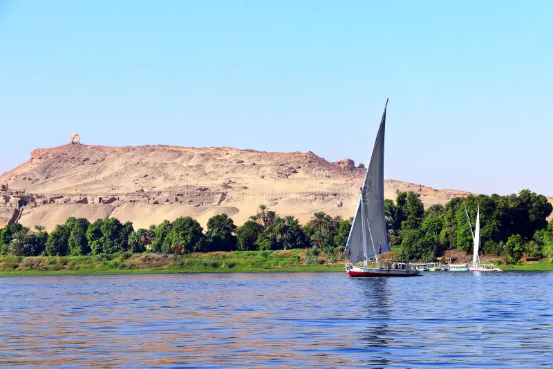 Felucca trip on the Nile Aswan