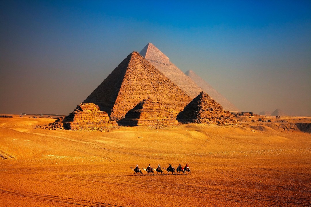 Giza Pyramids in your Cairo Family Tour