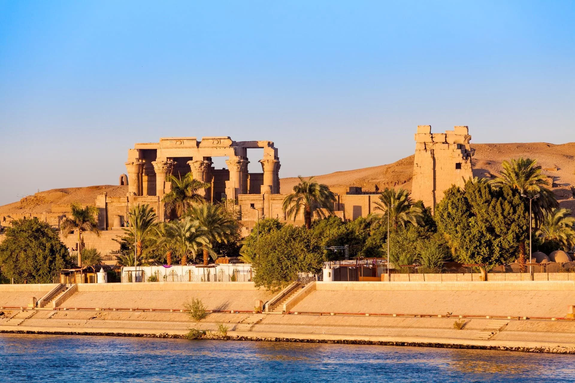 Temple of Kom Ombo ancient twin temple Egypt