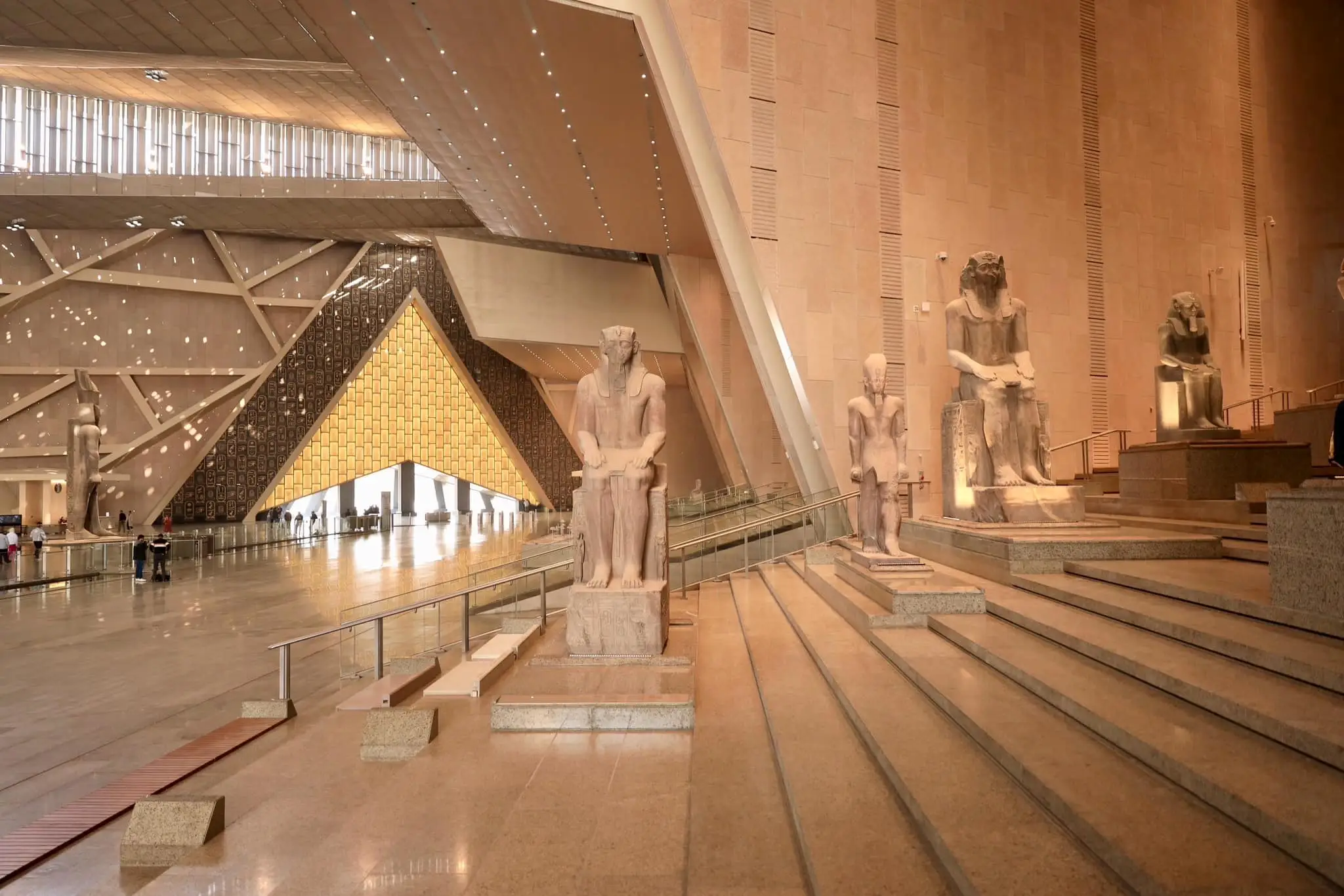 Grand Egyptian Museum in a private Egypt tour with Abu Simbel