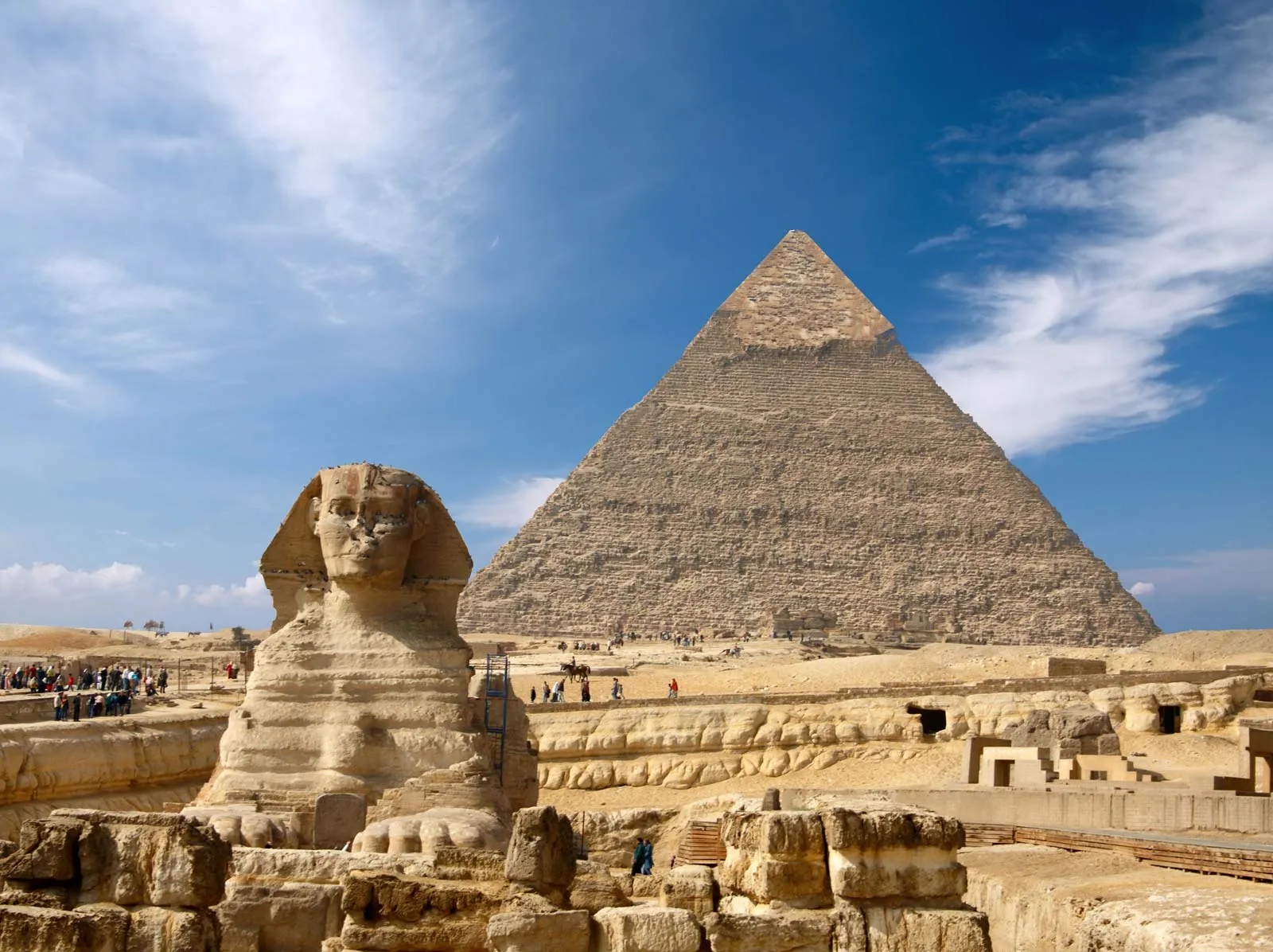 Sphinx in Cairo on a 5-day Cairo and Luxor Egypt tour