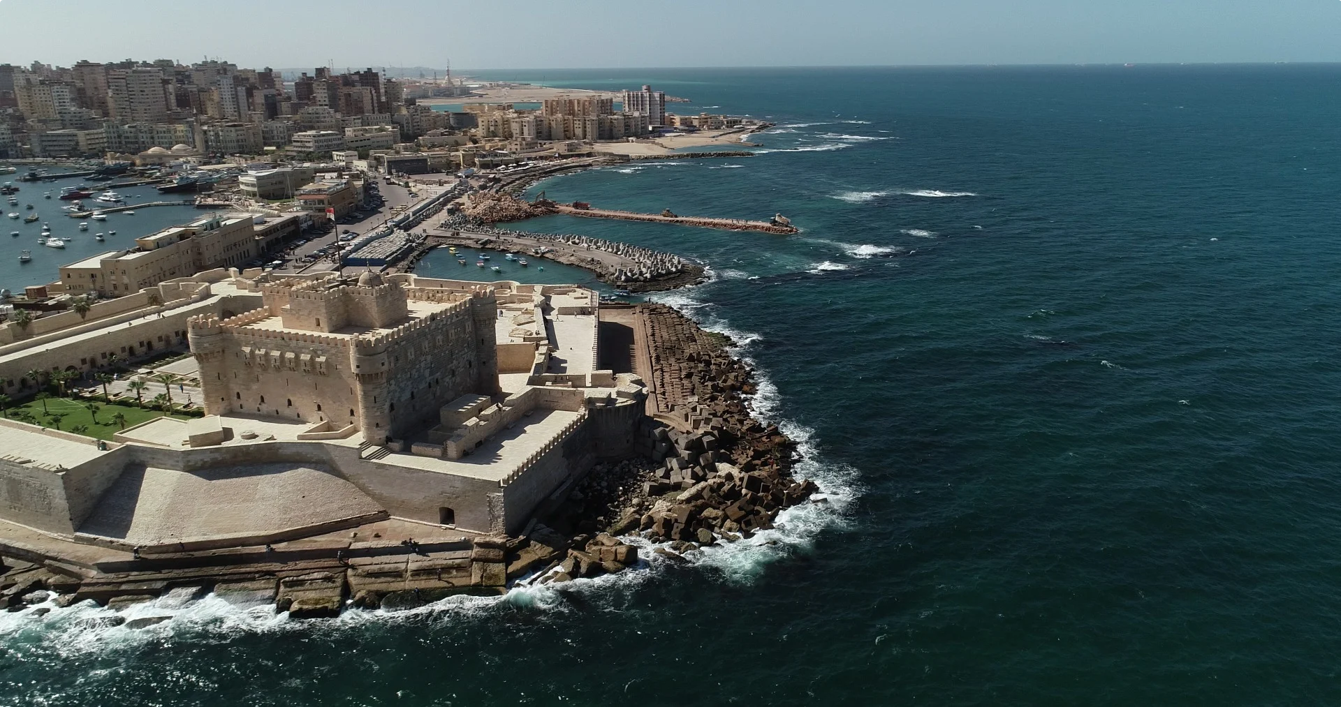 Citadel of Qaitbay on a private Cairo and Alexandria cultural tour