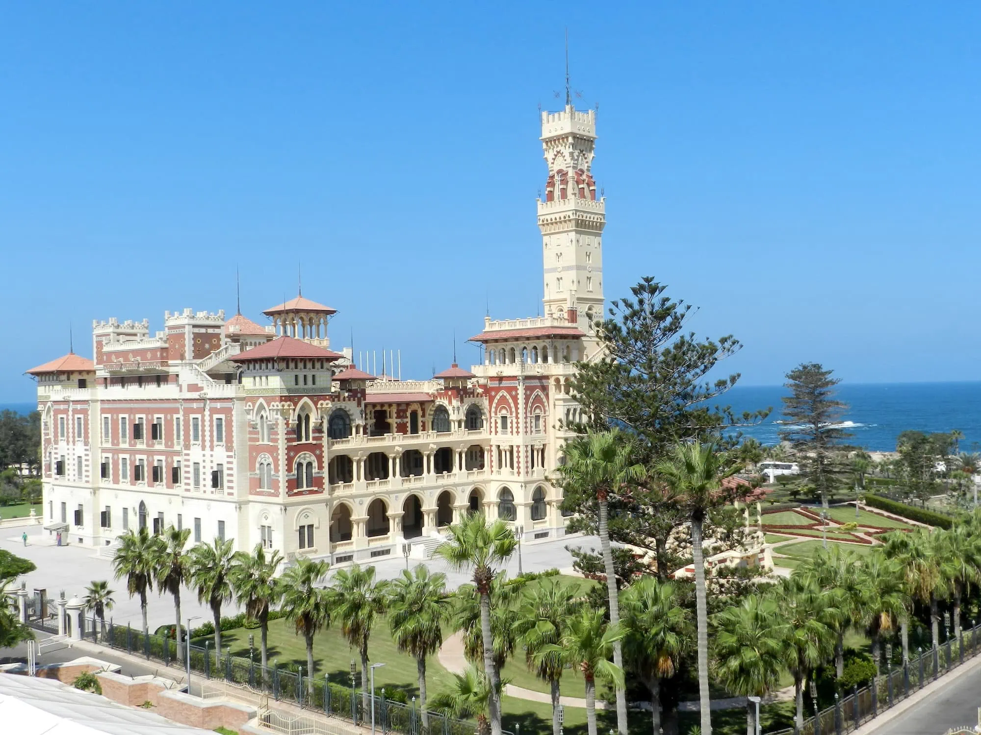 Al Montazah Palace on a Cairo Pyramids and Alexandria tour package