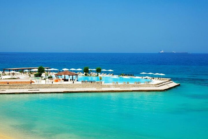 Ain Sokhna beach along Red Sea