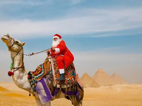 Enjoy Pyramids of Giza Christmas tour in Cairo, Egypt