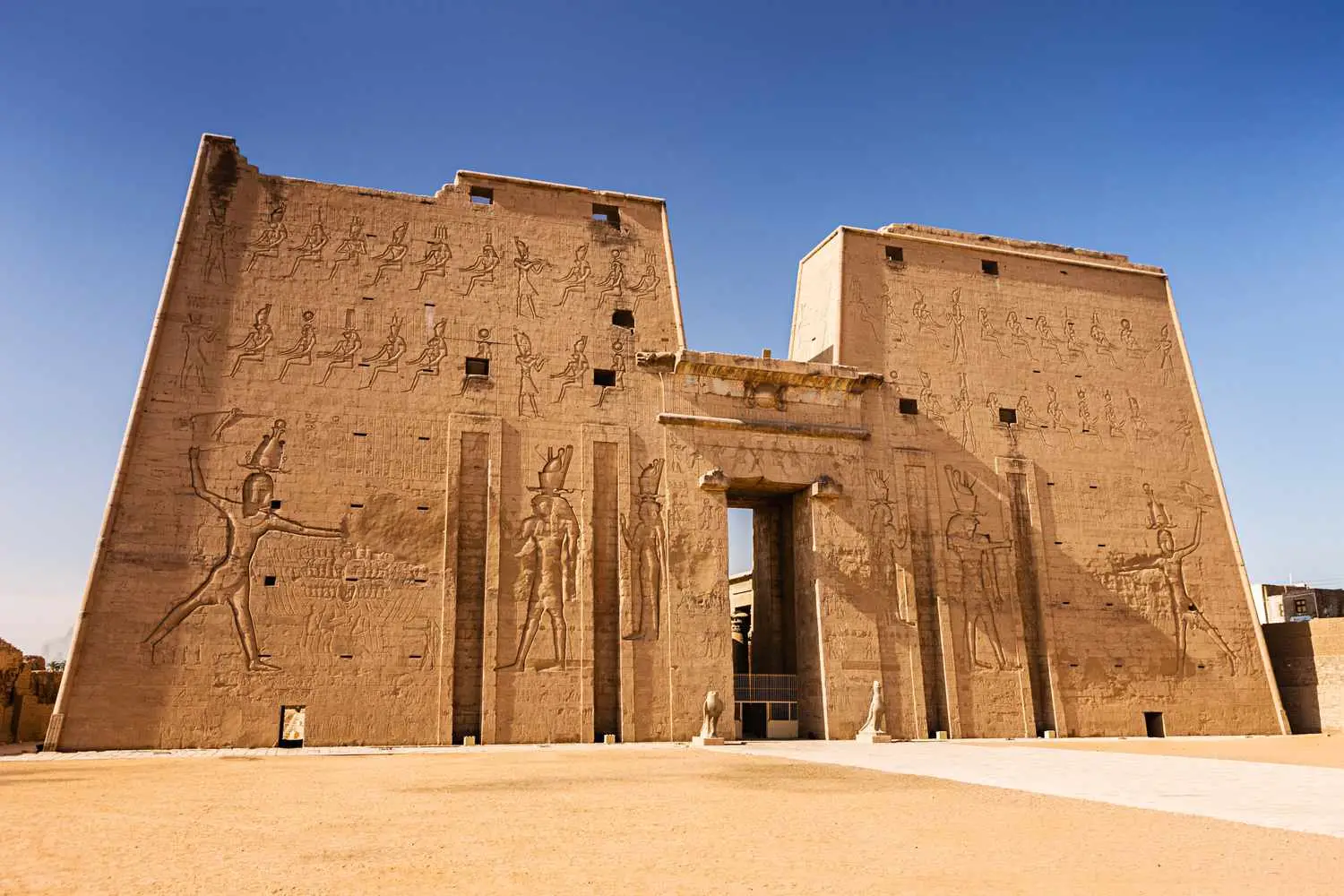 Visit Edfu Temple on an Aswan to Luxor Nile Cruise