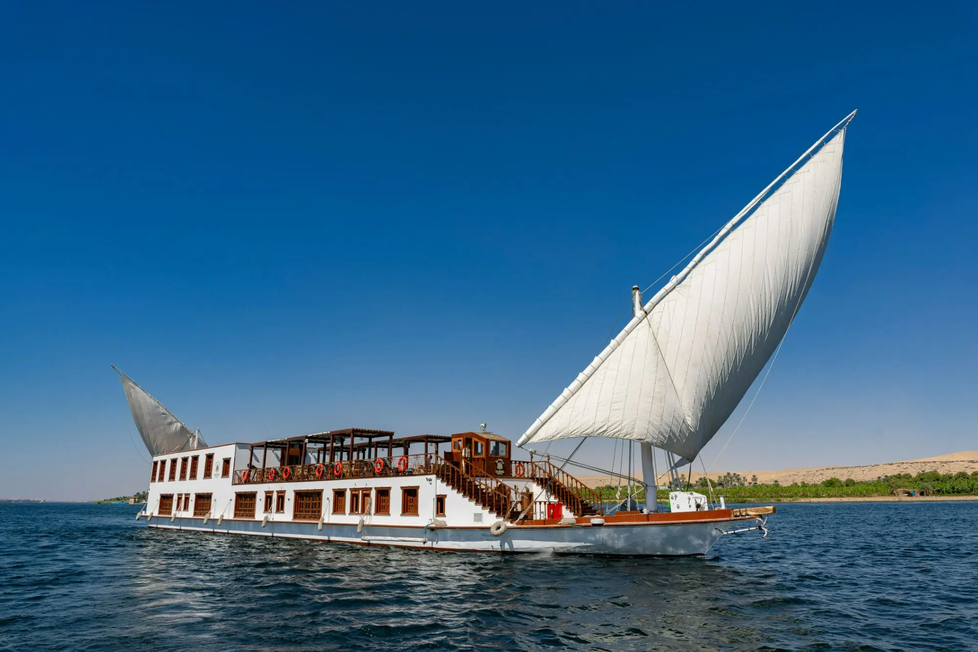 Princess Farida luxury Dahabiya Nile cruise in Egypt