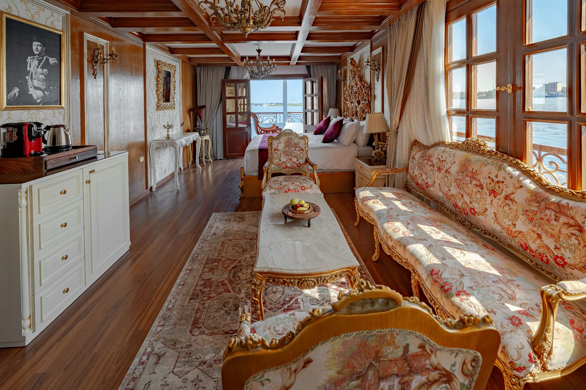 Onboard Dining at Princess Farida Dahabiya