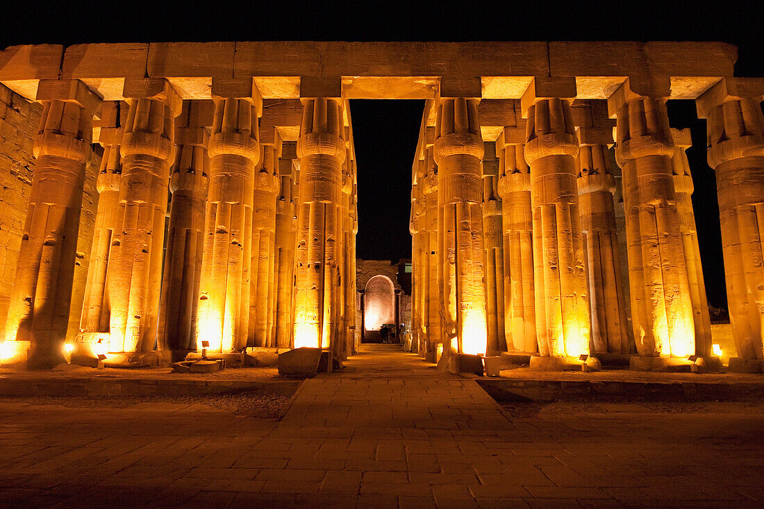 Luxor Temple  in your Three Pyramids Dahabiya cruise