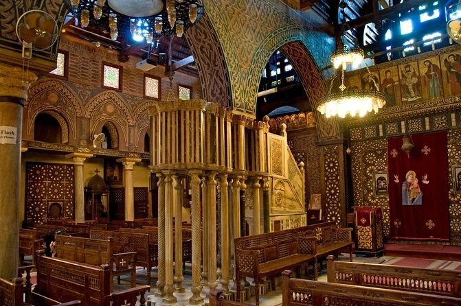 Hanging Church in Old Coptic Cairo