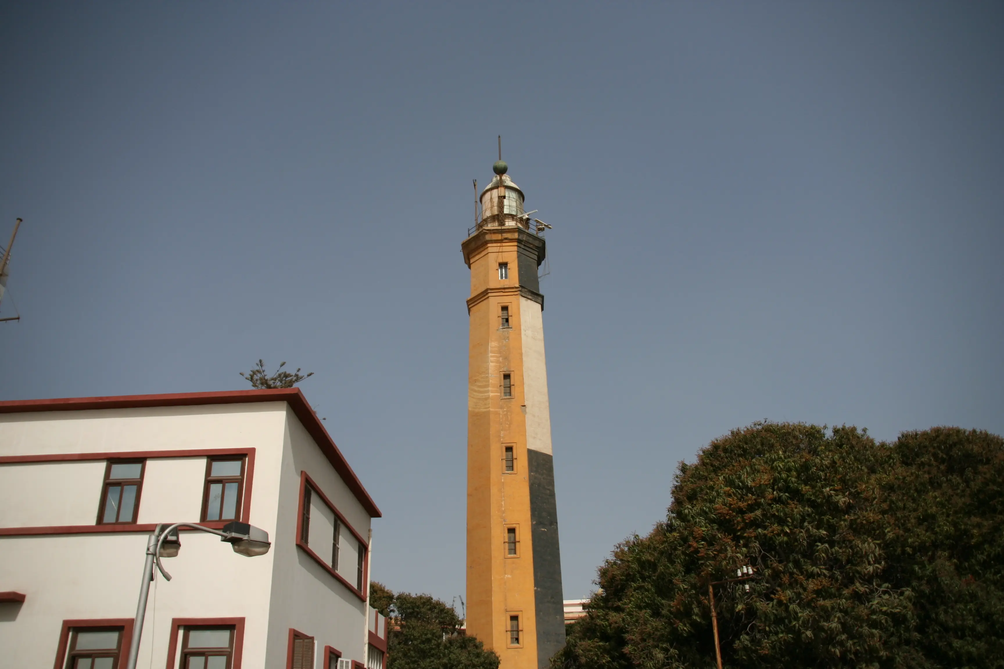 Historic Port Said Lighthouse built in 1869