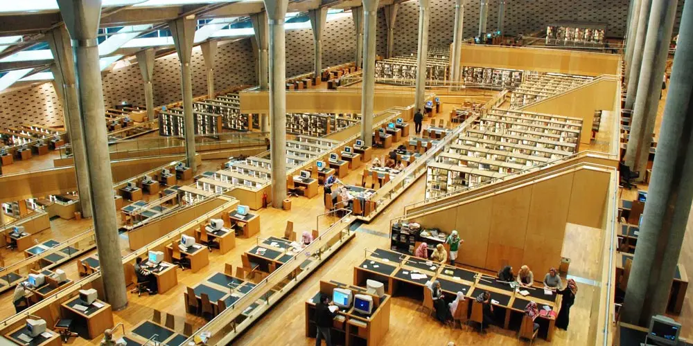 Visit Bibliotheca Alexandrina in Alexandria