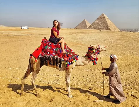 Enjoy Giza Pyramids Camel Ride Tour from Port Said