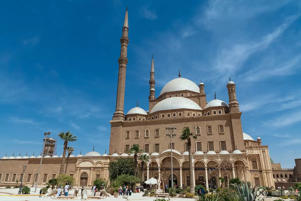 Coupoles et minarets de la mosquée de Mohamed Ali