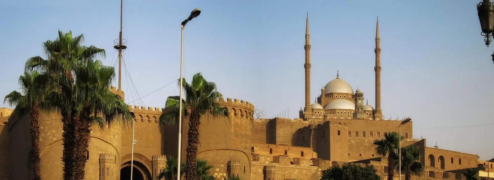 Vista de la Ciudadela de El Cairo con la Mezquita de Muhammad Ali