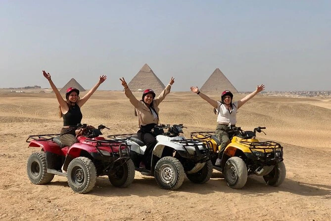Exciting quad bike safari experience near the Pyramids of Giza