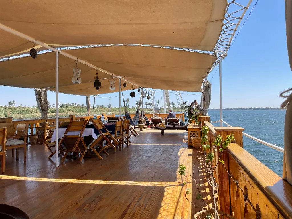 Scenic cruise journey on Movenpick Prince Abbas