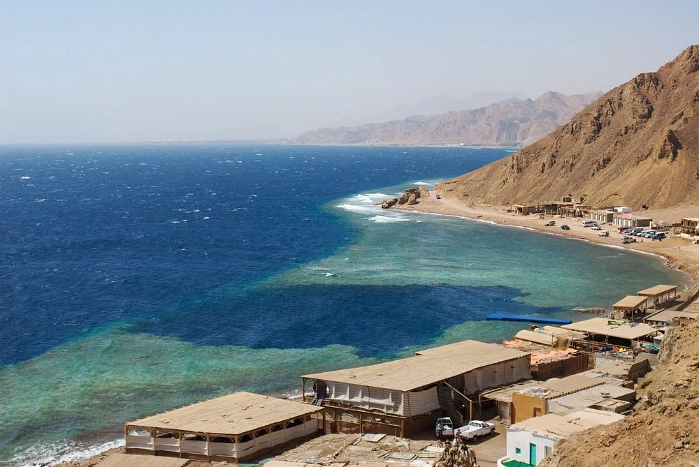 Explore the Famous Blue Hole in Dahab, Egypt