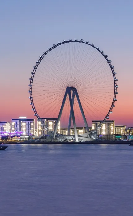 Ain Dubai, the world's tallest observation wheel
