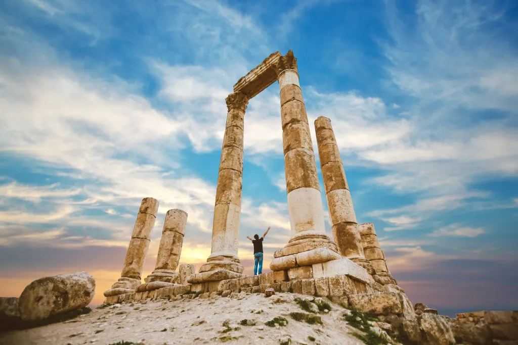 Historic Amman cityscape