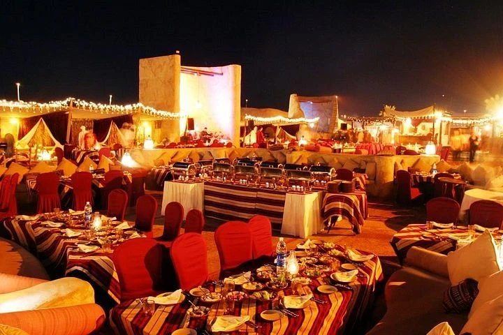 Dubai desert BBQ