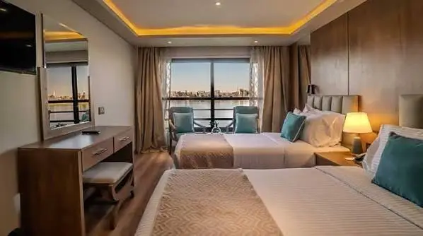 Luxury cabin on MS Semiramis II Nile Cruise