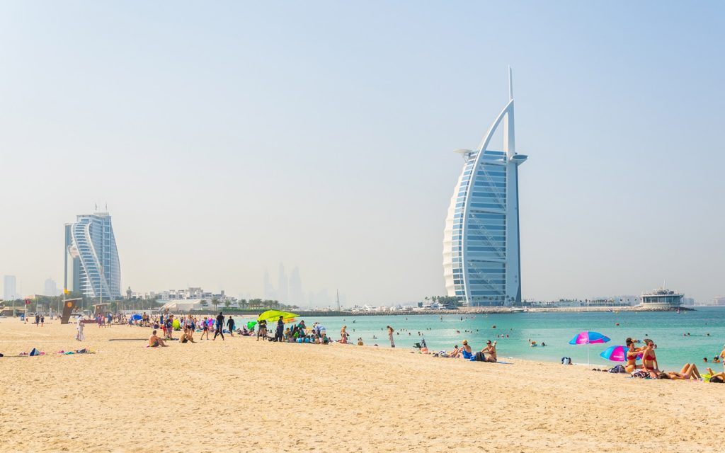 Modern Dubai City Tour at Jumeirah Beach