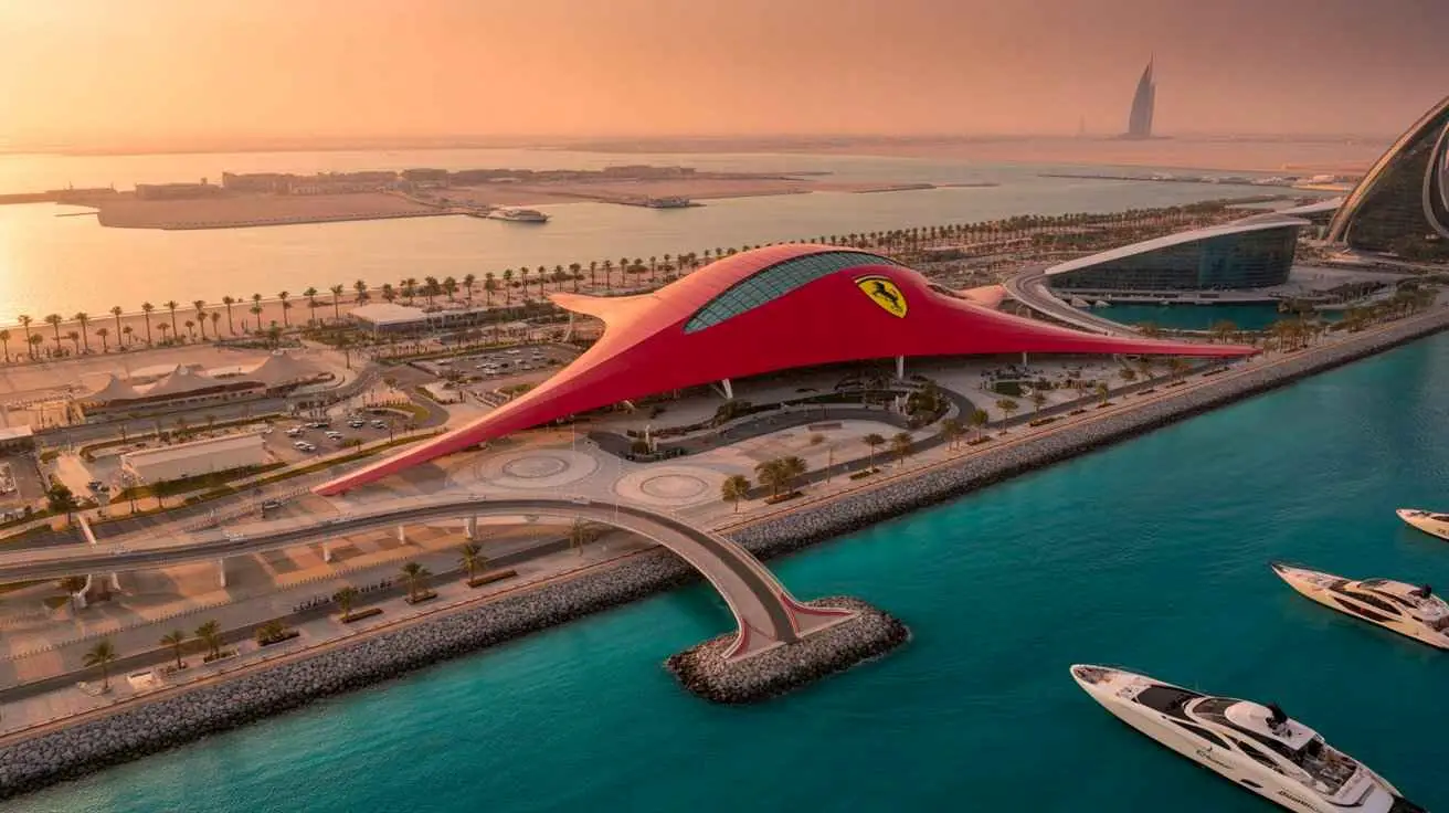 Ferrari World Abu Dhabi Attractions Tour