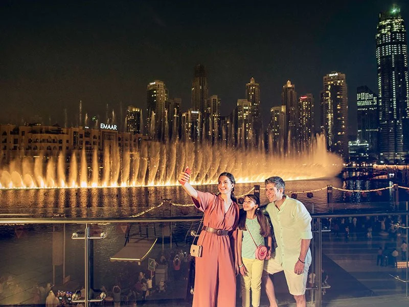 Dubai Evening Tour Fountain Experience