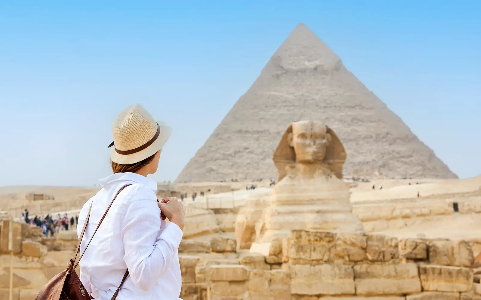 Giza Pyramids during a classic egypt tour in Cairo and Luxor