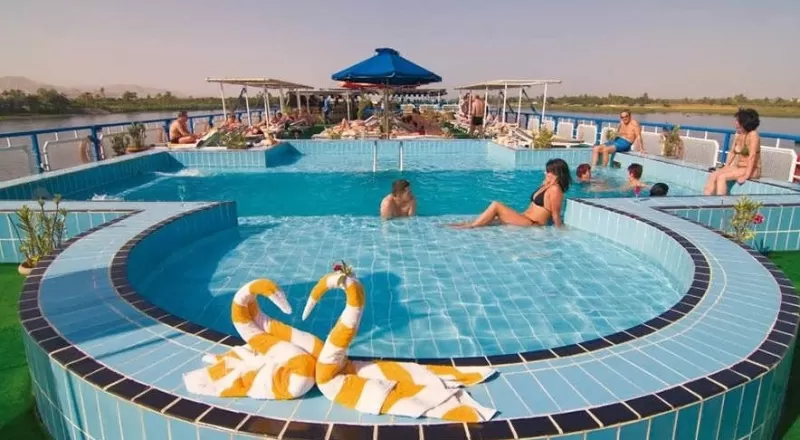 Enjoy Minerva Nile Cruise Pool