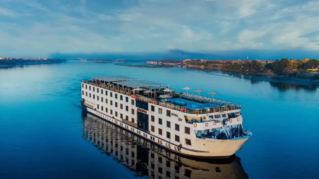 The Mövenpick MS Royal Lily Nile cruise ship.