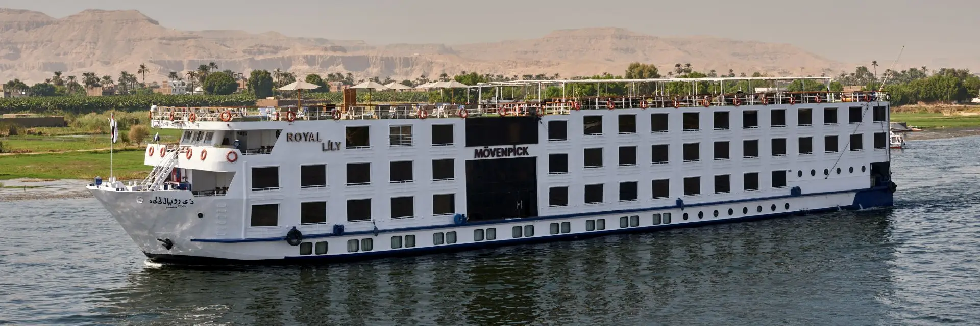 Mövenpick MS Royal Lily sailing the Nile River